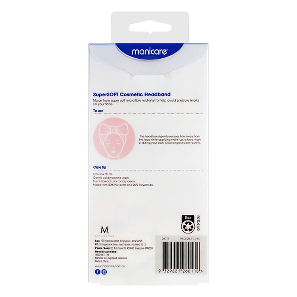Manicare superSOFT Cosmetic Headband