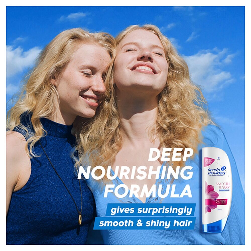 Head & Shoulders Smooth & Silky Conditioner Anti Dandruff 400mL