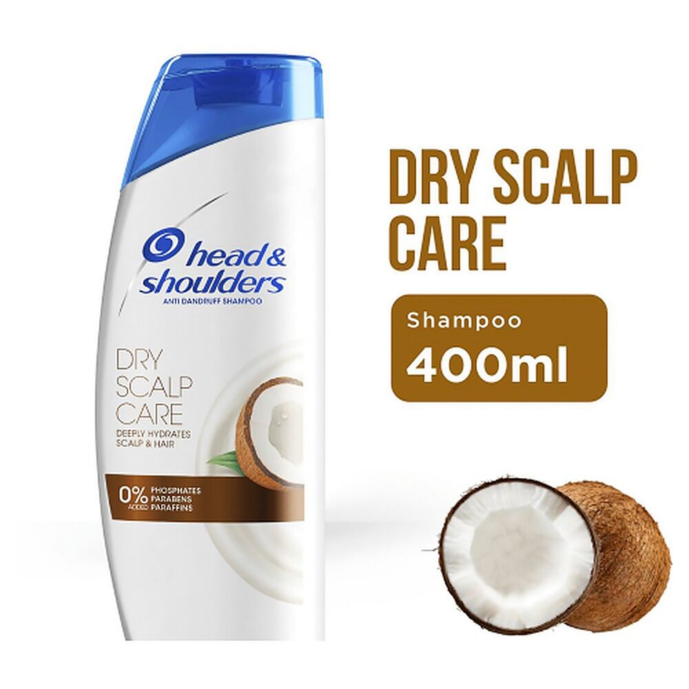 Head & Shoulders Dry Scalp Care Shampoo with Coconut Oil 400mL