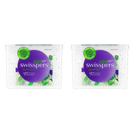 Swisspers Cotton Tips Paper Stems 400 Pack x 4 Bundle of 2