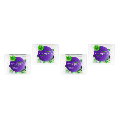 Swisspers Cotton Tips Paper Stems 400 Pack x 4 Bundle of 4