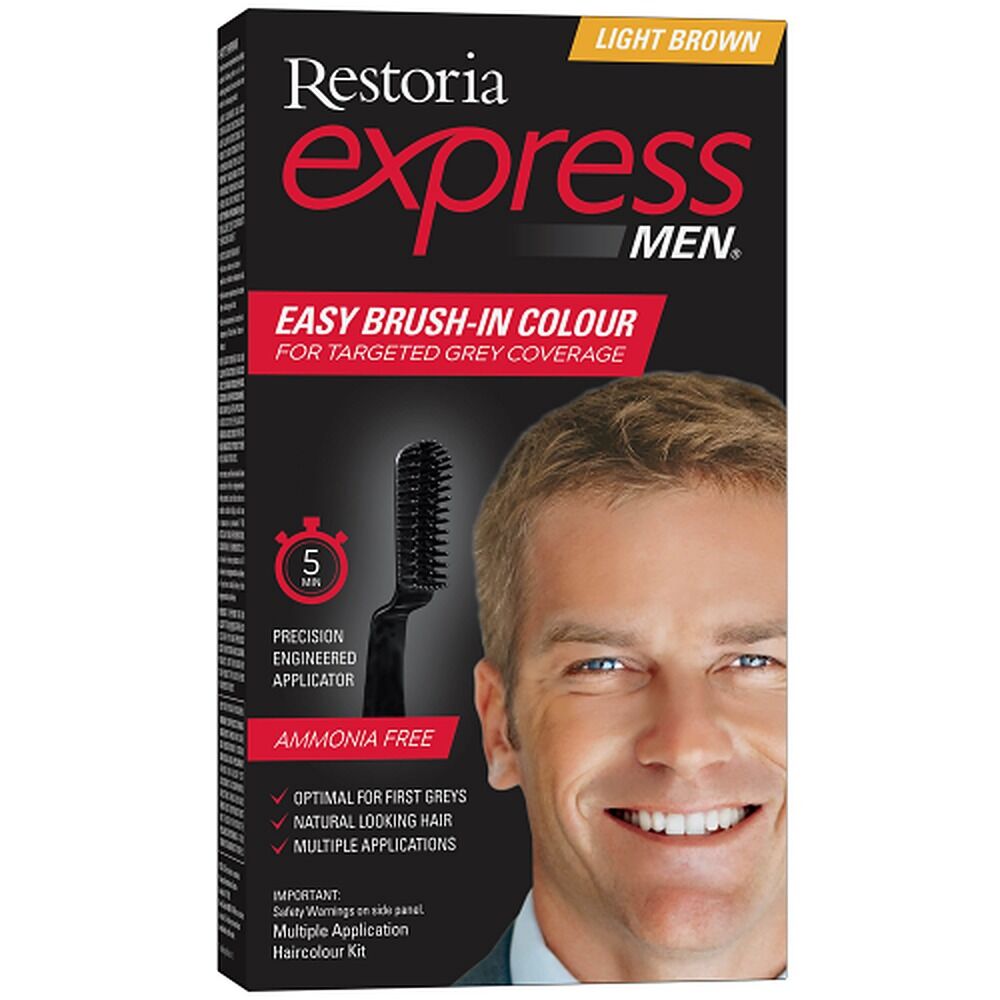 Restoria Express For Men Light Brown 100g