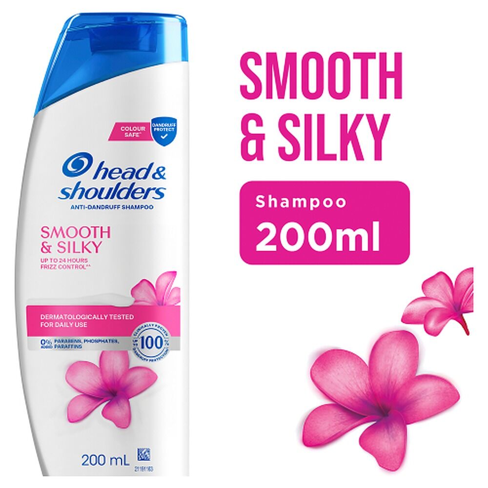 Head & Shoulders Smooth & Silky Anti-Dandruff Shampoo 200mL