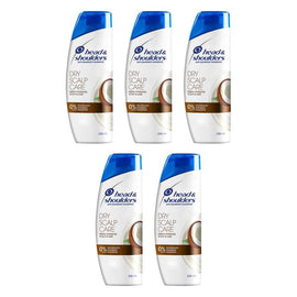 Head & Shoulders Dry Scalp Care Shampoo with Coconut Oil 200mL Pack of 5