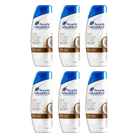 Head & Shoulders Dry Scalp Care Shampoo with Coconut Oil 200mL Pack of 6