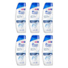 Head & Shoulders Clean & Balanced Anti-Dandruff Shampoo 200mL Pack of 6