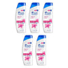 Head & Shoulders Smooth & Silky Anti-Dandruff Shampoo 400mL Pack of 5