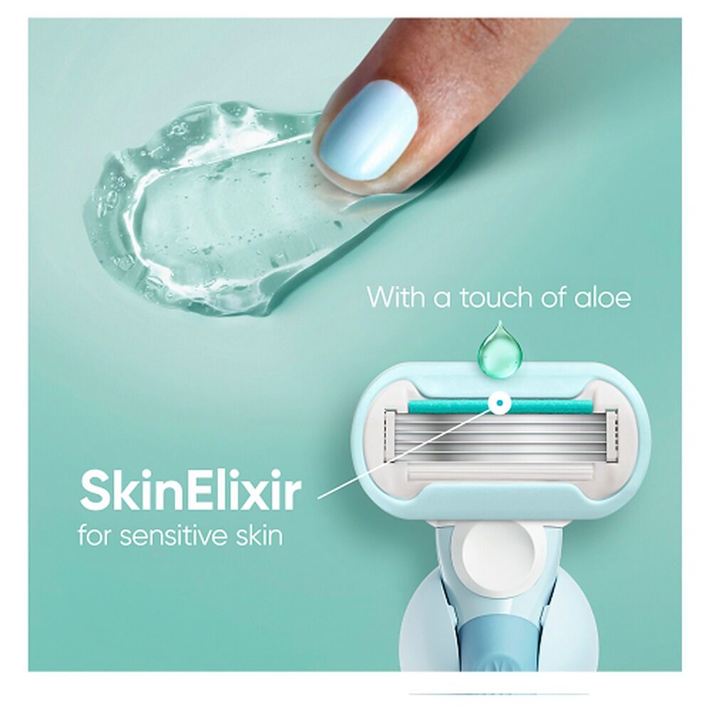 Gillette Venus Deluxe Smooth Sensitive Refill Blades 4 Pack