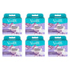 Gillette Venus Comfortglide Freesia Blade Refills 4 Pack Bundle of 6