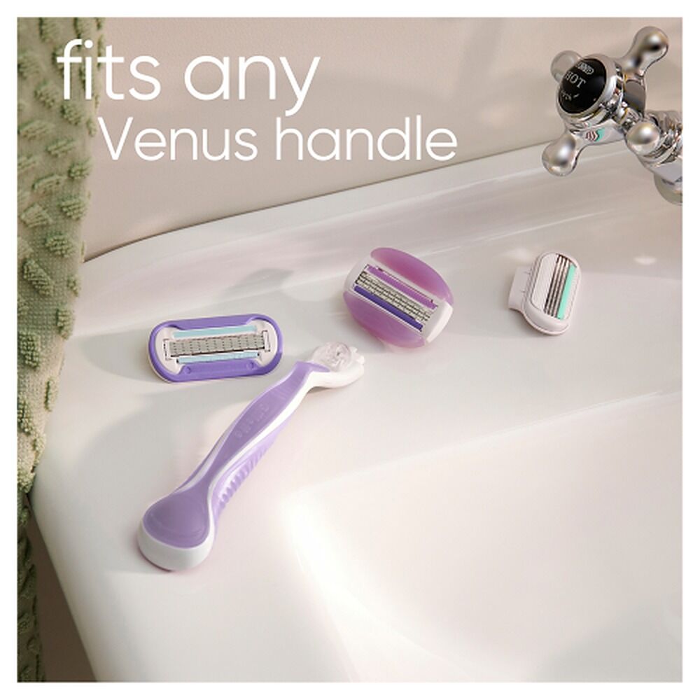 Gillette Venus Comfortglide Freesia Blade Refills 4 Pack