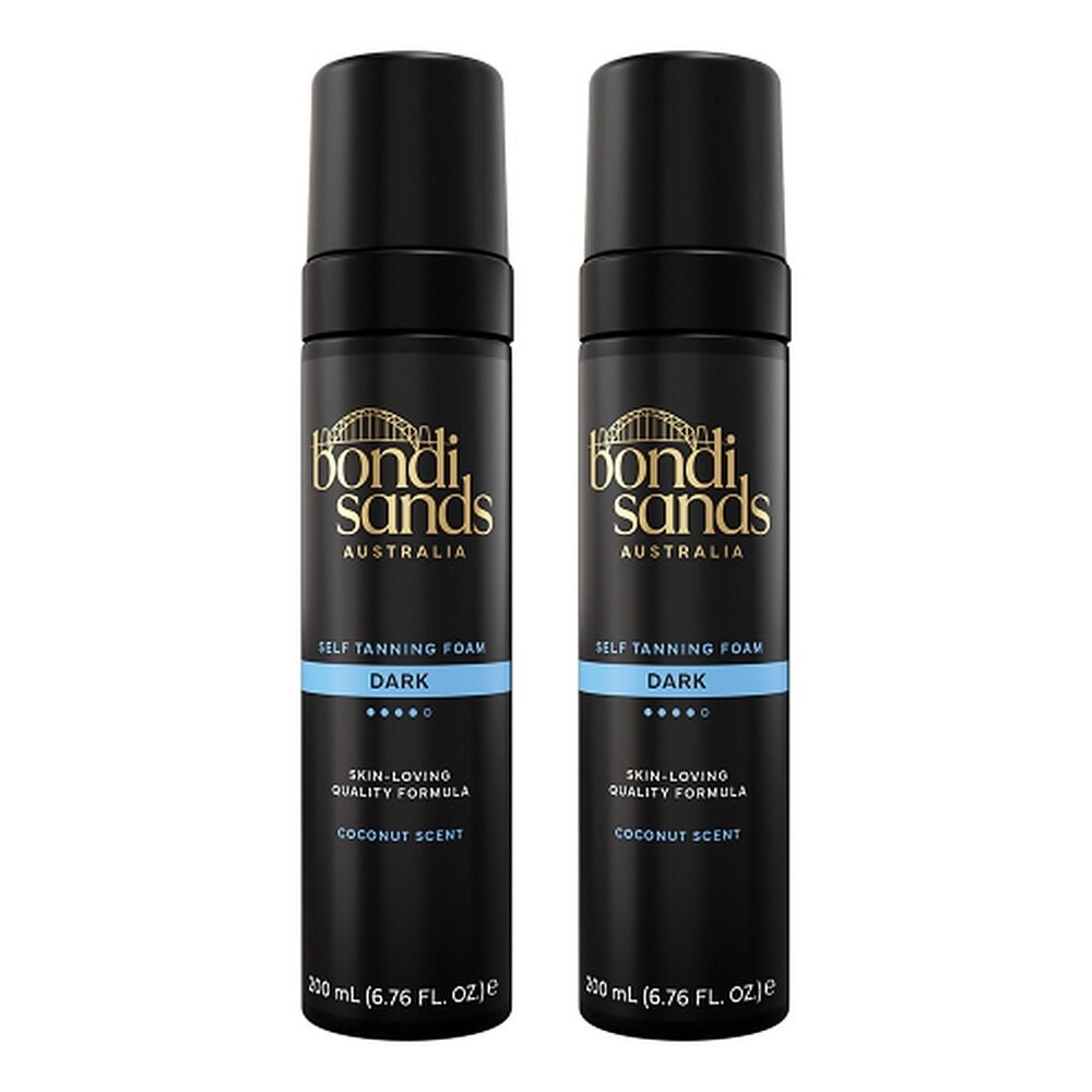 Bondi Sands Dark Self Tanning Foam 200mL Pack of 2