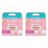 Gillette Venus Comfortglide White Tea Blade Refills 4 Pack Bundle of 2