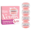 Gillette Venus Comfortglide White Tea Blade Refills 4 Pack