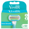 Gillette Venus Extra Smooth Refill Blades 4 Pack