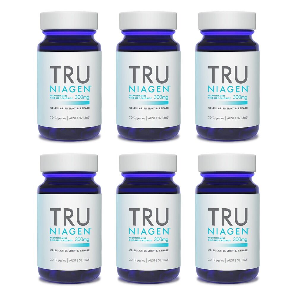 Tru Niagen 300mg Capsule Supplement 30 Capsules Pack of 6