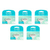 Gillette Venus Smooth Sensitive Blade Refills 4 Pack Bundle of 5