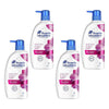 Head & Shoulders Smooth & Silky Anti-Dandruff Shampoo 660mL Pack of 4