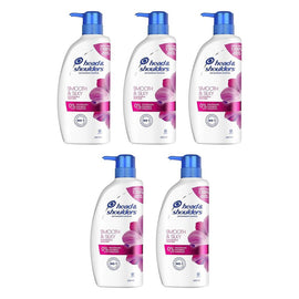 Head & Shoulders Smooth & Silky Anti-Dandruff Shampoo 660mL Pack of 5