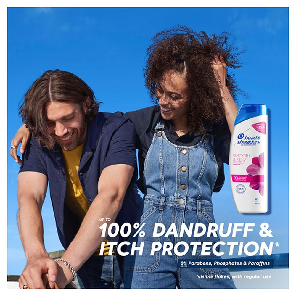 Head & Shoulders Smooth & Silky Anti-Dandruff Shampoo 660mL