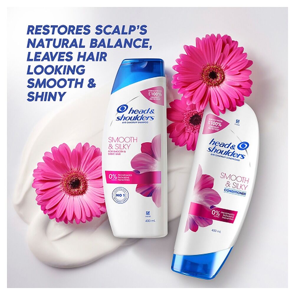 Head & Shoulders Smooth & Silky Anti-Dandruff Shampoo 660mL
