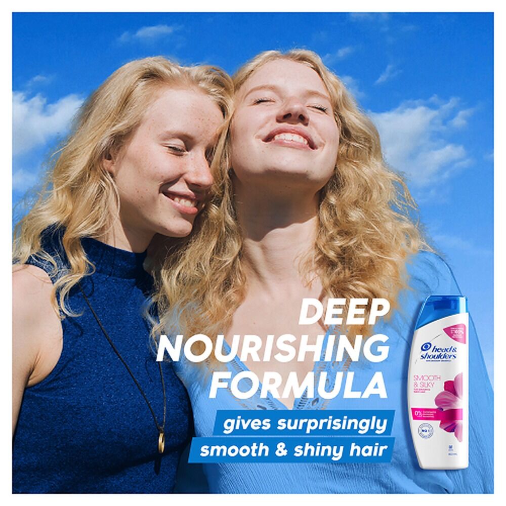 Head & Shoulders Smooth & Silky Anti-Dandruff Shampoo 660mL