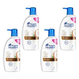 Head & Shoulders Dry Scalp Care Shampoo with Coconut Oil 660mL Pack of 4
