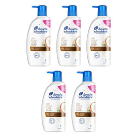 Head & Shoulders Dry Scalp Care Shampoo with Coconut Oil 660mL Pack of 5