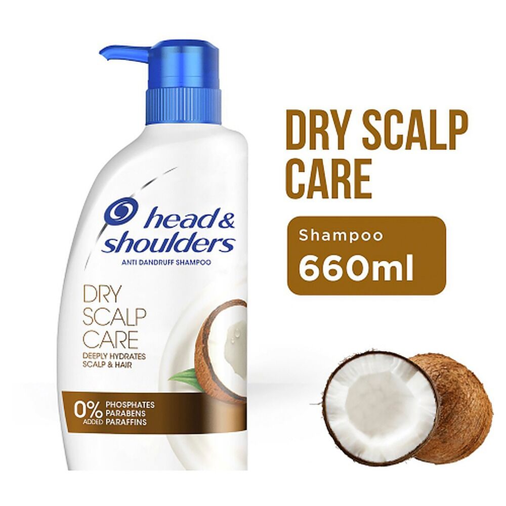 Head & Shoulders Dry Scalp Care Shampoo with Coconut Oil 660mL
