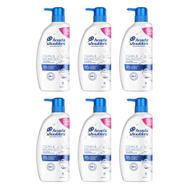 Head & Shoulders Clean & Balanced Anti-Dandruff Shampoo 660mL Pack of 6