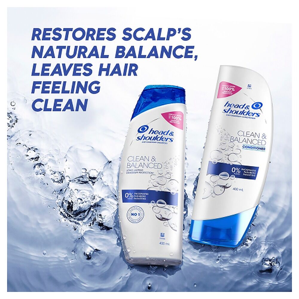 Head & Shoulders Clean & Balanced Anti-Dandruff Shampoo 660mL