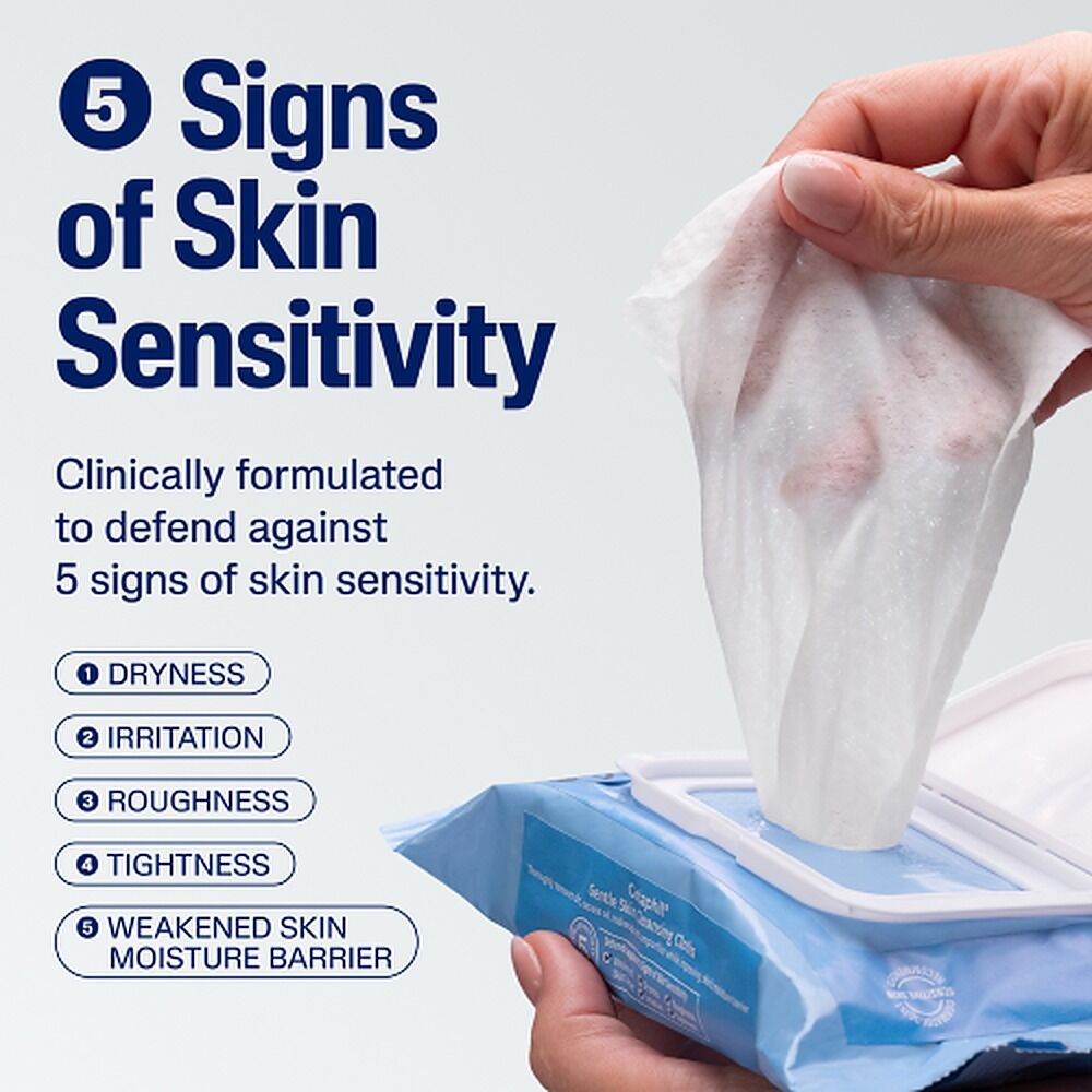 Cetaphil Gentle Skin Cleansing Wipes 25 Pack
