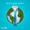 Gillette Venus Deluxe Smooth Razor with 2 Refills, 3 Piece Set x 4