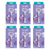 Gillette Venus Comfortglide Freesia Razor x 4 Bundle of 6