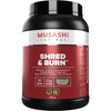Musashi Shred & Burn Protein Chocolate Milkshake 900g