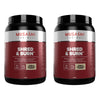 Musashi Shred & Burn Protein Powder Vanilla Milkshake 900g Pack of 2