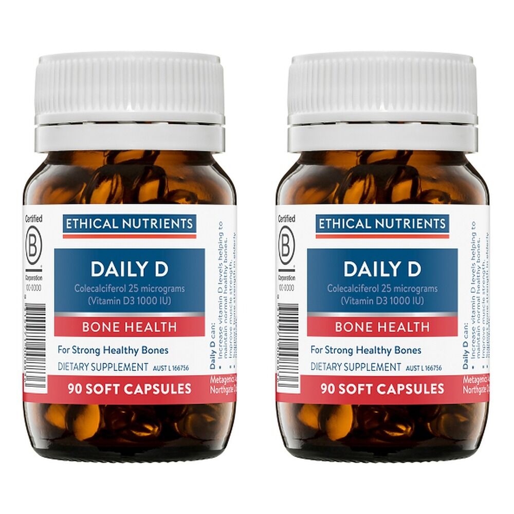 Ethical Nutrients Daily D 90 Capsules Pack of 2