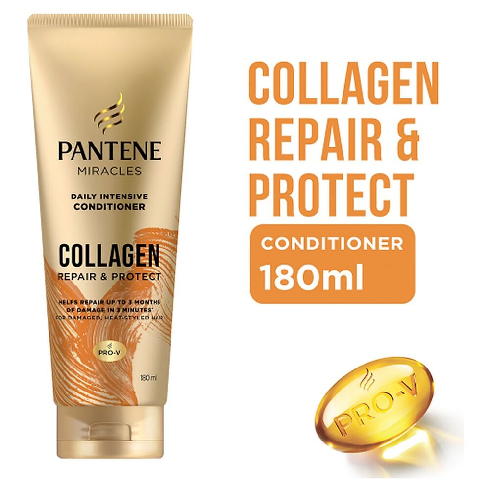 Pantene Miracles Collagen Repair & Protect Daily Intensive Conditioner 180mL