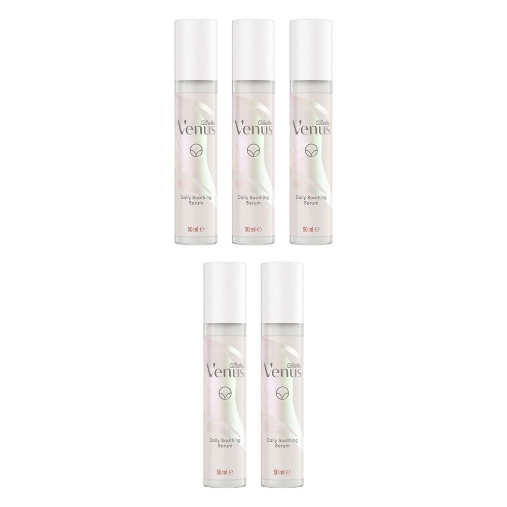 Gillette Venus Soothing Serum for Pubic Hair 50mL Pack of 5