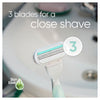 Gillette Venus Smooth Sensitive Razor Handle + 2 Refills 3 Piece