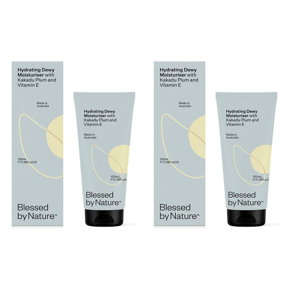 Blessed By Nature Hydrating Dewy Moisturiser 100mL Pack of 2