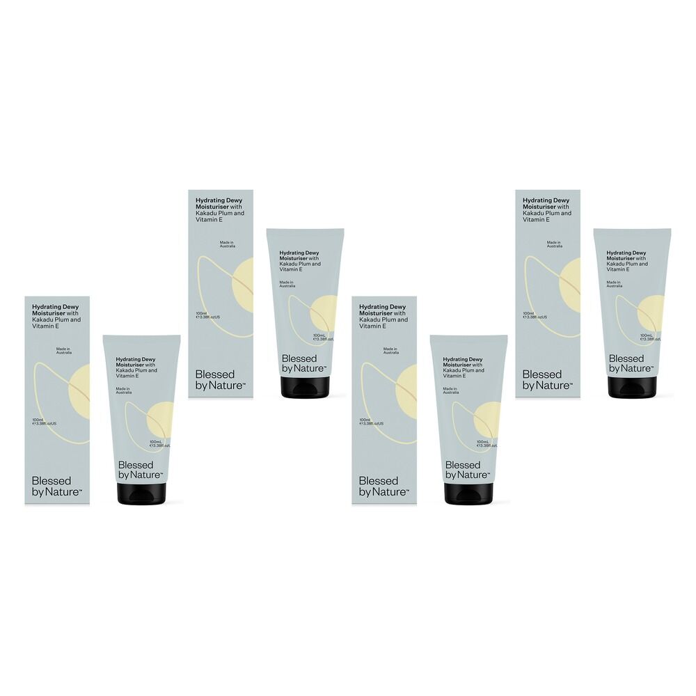 Blessed By Nature Hydrating Dewy Moisturiser 100mL Pack of 4