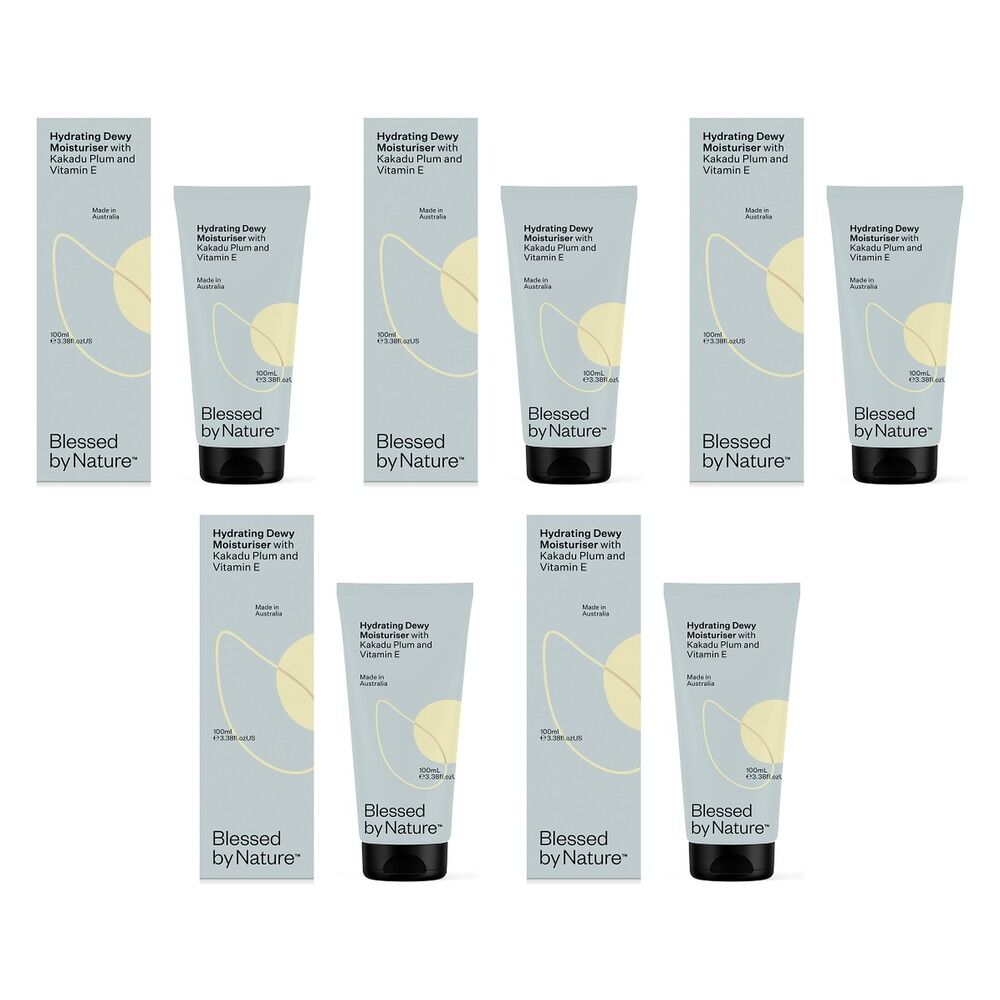 Blessed By Nature Hydrating Dewy Moisturiser 100mL Pack of 5