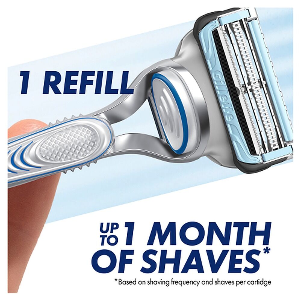 Gillette SkinGuard Blade Cartridge Refills 4 Pack