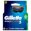 Gillette ProGlide5 Flexball Razor Blade Refills 4 Pack