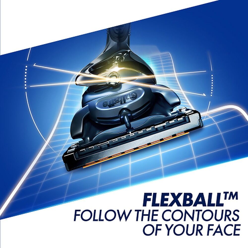 Gillette ProGlide5 Flexball Power Blade Refills 4 Pack