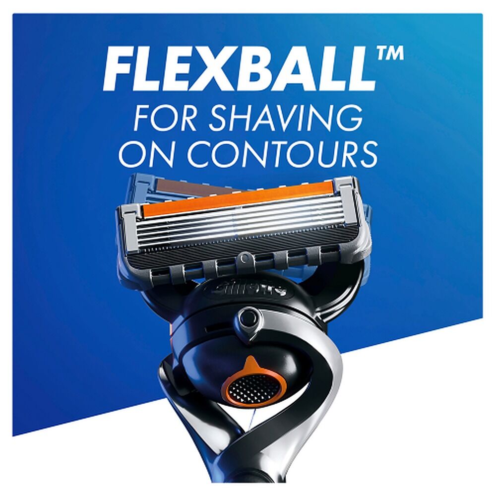 Gillette ProGlide5 Flexball Razor Handle Plus 2 Cartridges 3 Piece Set