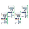 Gillette SkinGuard Razor Handle + 2 Cartridges Pack of 4