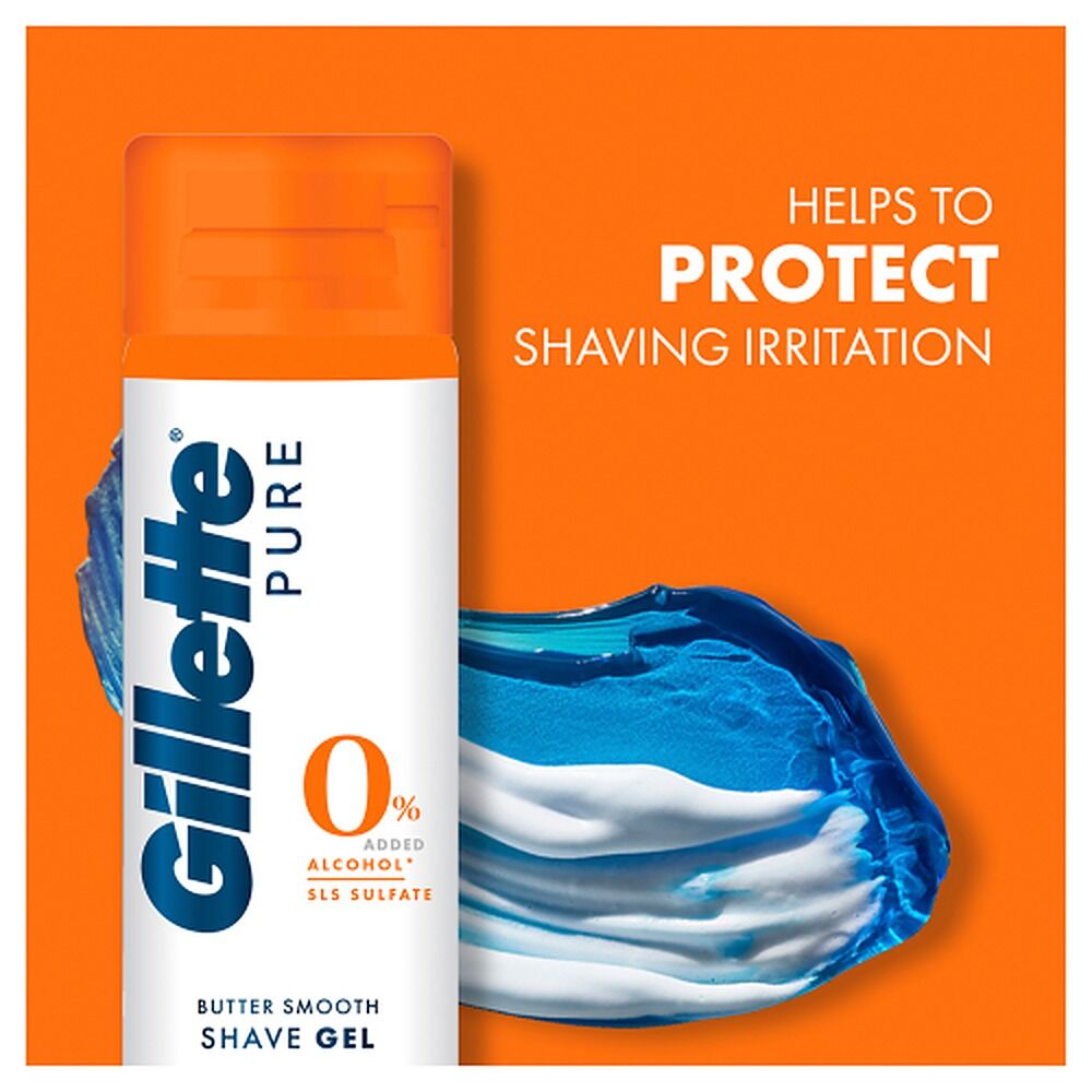 Gillette Pro Aqua Hydrating Shea Butter Shave Gel 195g