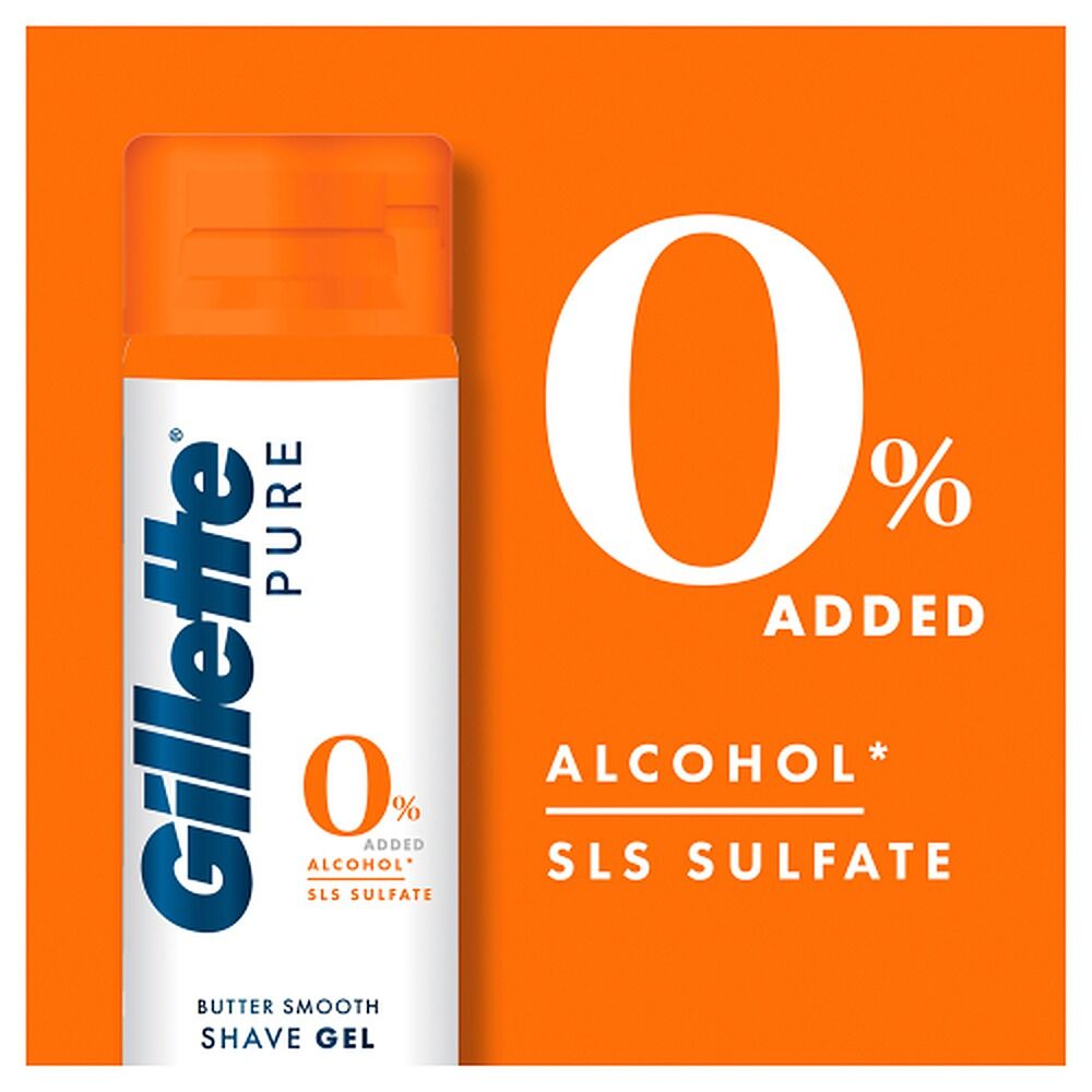 Gillette Pro Aqua Hydrating Shea Butter Shave Gel 195g