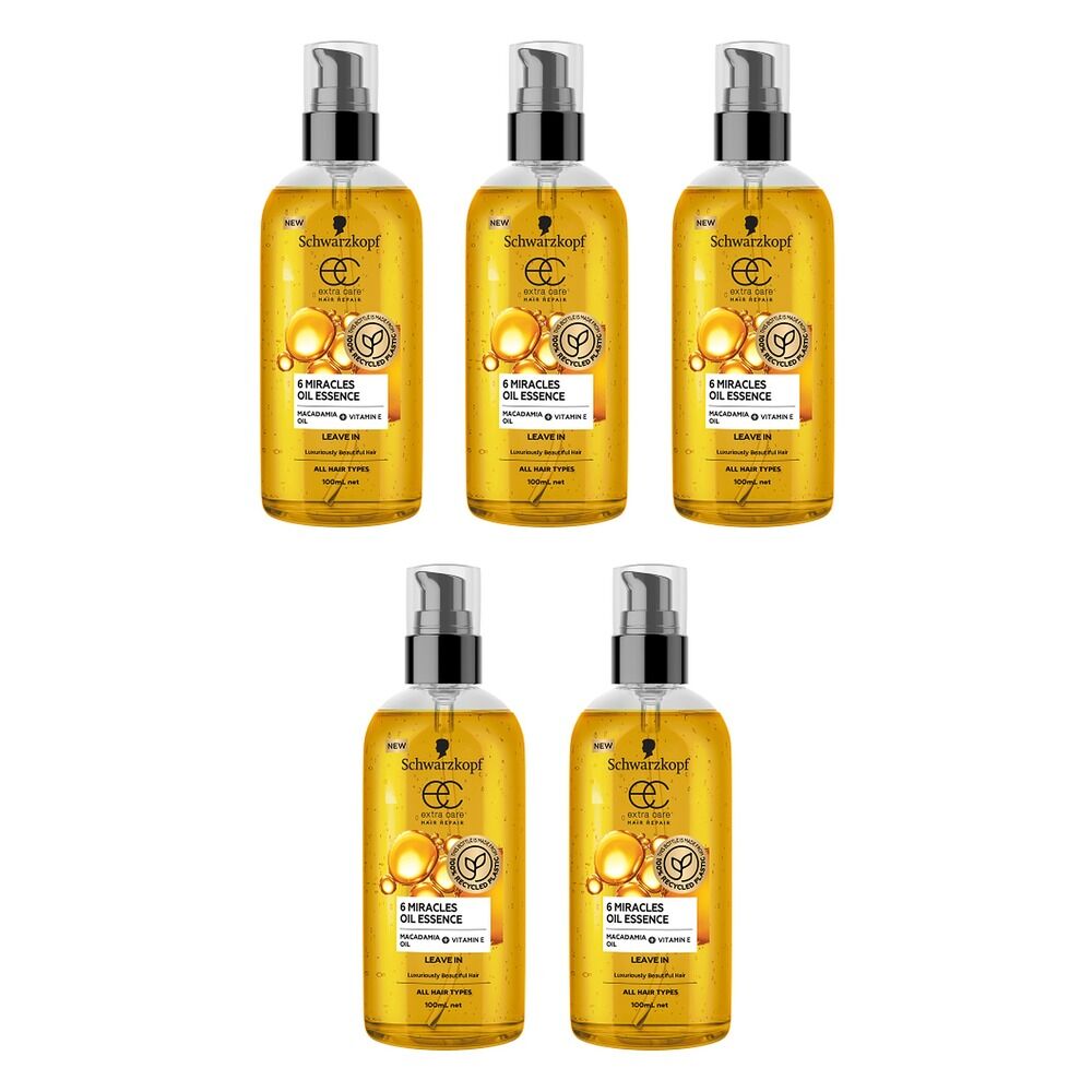 Schwarzkopf Extra Care 6 Miracles Oil Essence 100mL Pack of 5